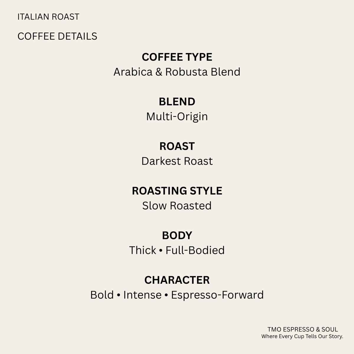 ITALIAN ROAST