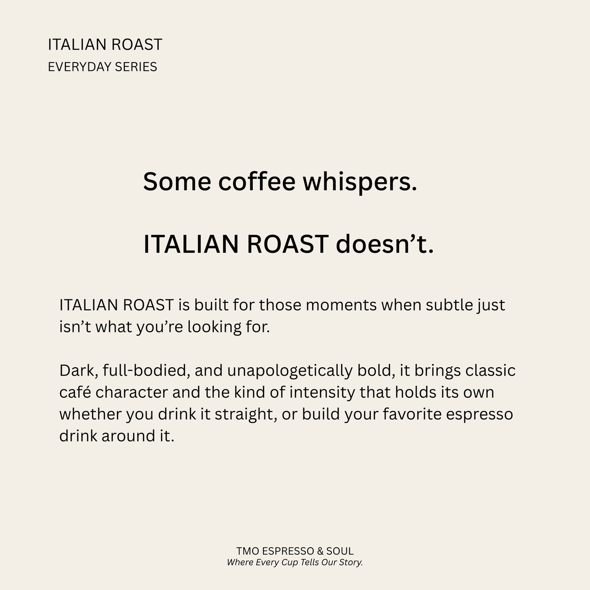 ITALIAN ROAST